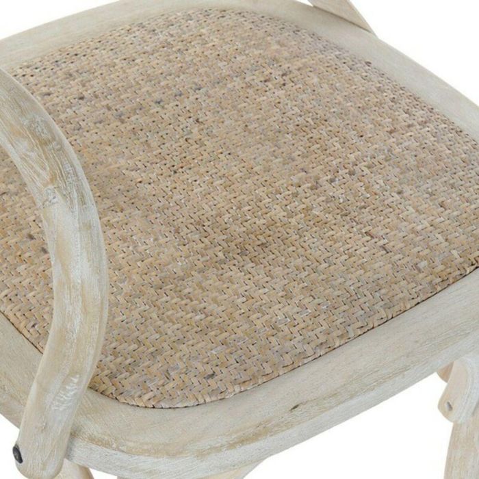 Silla de Comedor DKD Home Decor Blanco Multicolor 55 x 57 x 92 cm 55 x 47 x 92 cm 6 Silla de Comedor DKD Home Decor Blanco Multicolor 55 x 57 x 92 cm 55 x 47 x 92 cm 6