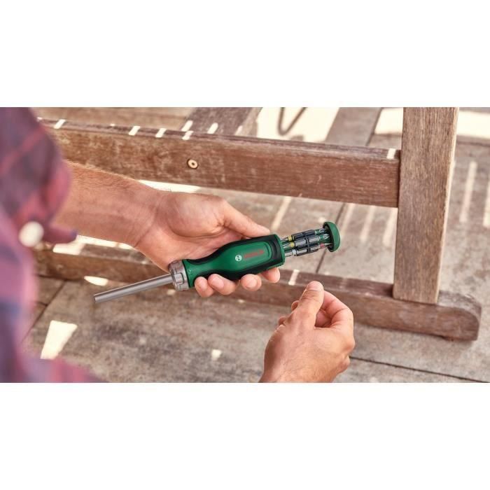 Bosch BOS4053423302233 Destornillador de carraca 12 puntas 3 Bosch BOS4053423302233 Destornillador de carraca 12 puntas 3