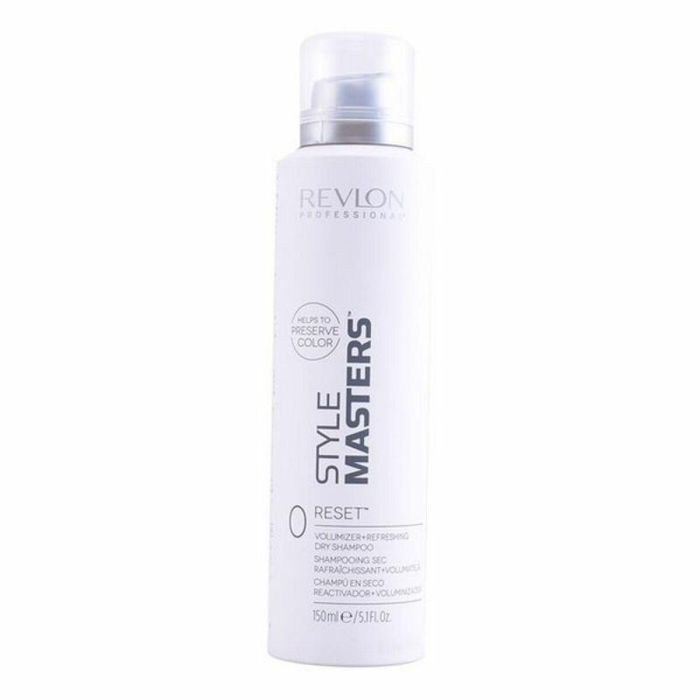 Revlon STYLE MASTERS Champú en Seco Double or Nothing Reset 150 ml - Volumen, Limpieza y Reactivación para Todo Tipo de Cabello