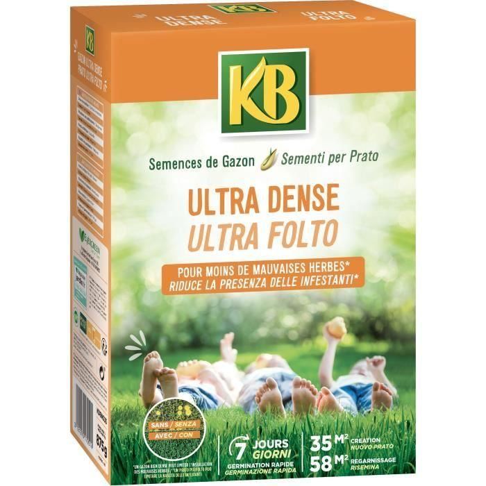 KB - Semilla de césped - Ultradenso 35m² KB - Semilla de césped - Ultradenso 35m²