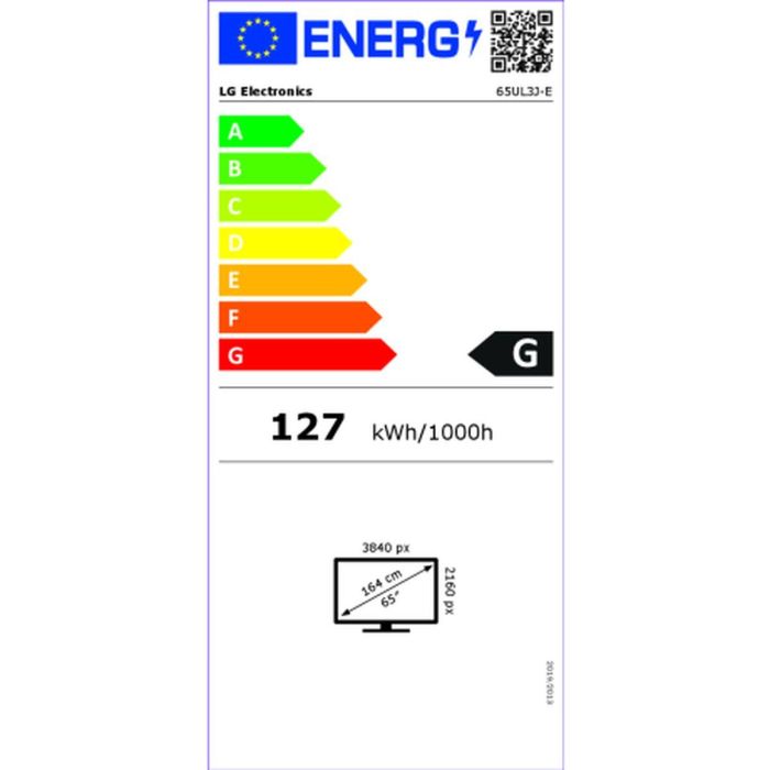 LG 65UL3J-E Pantalla de señalización digital 65" IPS 4K Ultra HD con Web OS 1