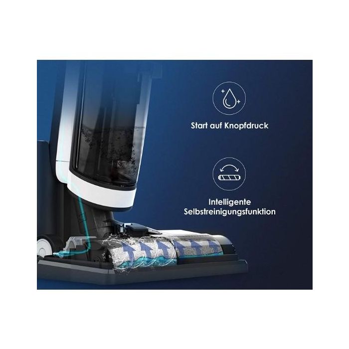 Aspirador Escoba Tineco Floor One S3 Azul Blanco 4 Aspirador Escoba Tineco Floor One S3 Azul Blanco 4