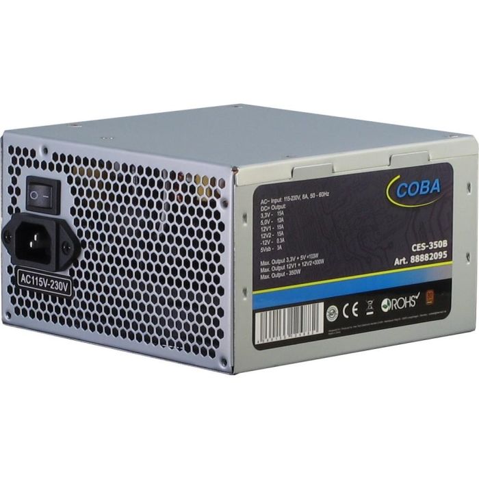 Inter-Tech CES-350B Fuente Alimentación 350W 82+ Bulk