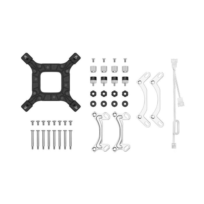Deepcool LE520 Kit Refrigeración Líquida CPU Blanco ARGB 2 Ventiladores 120mm 220W TDP Intel LGA1700 AMD AM5 2 Deepcool LE520 Kit Refrigeración Líquida CPU Blanco ARGB 2 Ventiladores 120mm 220W TDP Intel LGA1700 AMD AM5 2