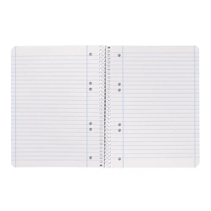 Liderpapel Cuaderno Espiral A5 Micro Serie Azul Tapa Blanda 80h 75gr Horizontal 6 Taladros Azul 5