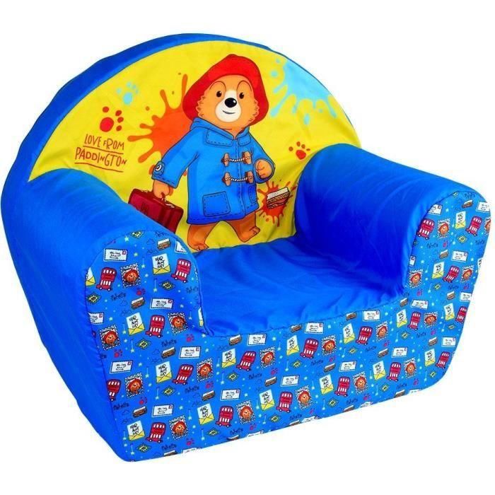 Fun House FUN3700057136659 Sillón infantil Paddington - Fabricado en Francia - 52 x 33 x 42 cm 1