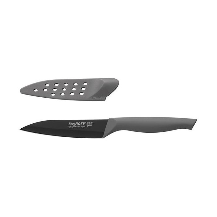 Berghoff 1301050 Cuchillo de Pelar Acero Inoxidable 10 cm con Funda Protectora 0 Berghoff 1301050 Cuchillo de Pelar Acero Inoxidable 10 cm con Funda Protectora 0