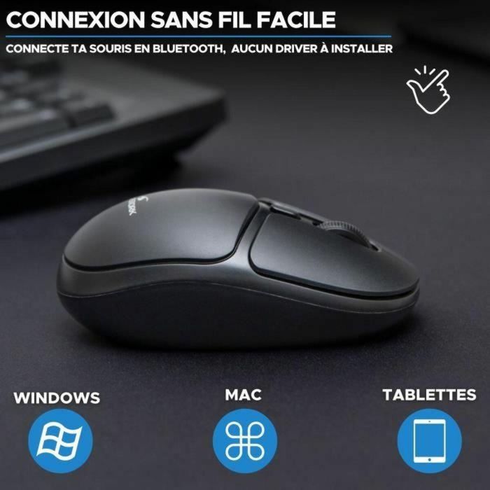Ratón Inalámbrico Bluestork Office 25 Negro 5 Ratón Inalámbrico Bluestork Office 25 Negro 5
