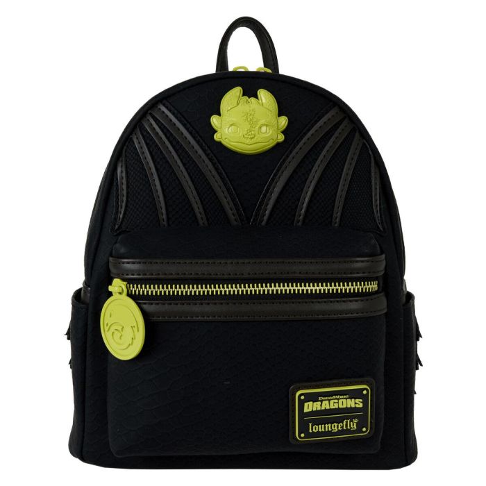 Mochila Como Entrenar a Tu Dragon Loungefly 26cm 0 Mochila Como Entrenar a Tu Dragon Loungefly 26cm 0