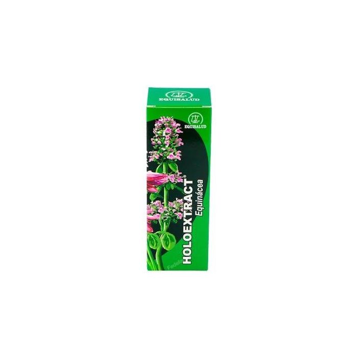 Equisalud Holoextract Echinacea 50 ml, activa la respuesta inmune, a base de equinácea, eucalipto y tomillo