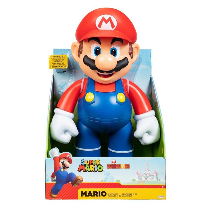 Jakks Pacific 782544 Figura Super Mario Bros 50 cm Articulada - Coleccionable Mundo Nintendo 1