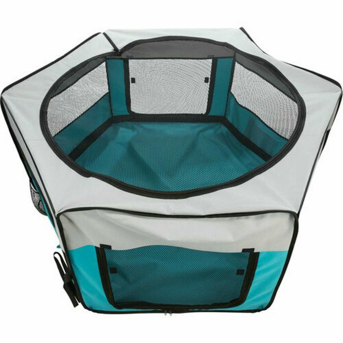 Trixie TRI4011905640556 Recinto con red/base Ø 150 × 65 cm Turquesa / Gris claro 33