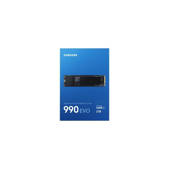 Samsung 990 EVO SSD 2TB NVMe M.2 MZ-V9E2T0BW - Hasta 5.000 MB/s, Ideal para Gaming, Trabajo y Creación de Contenido 3 Samsung 990 EVO SSD 2TB NVMe M.2 MZ-V9E2T0BW - Hasta 5.000 MB/s, Ideal para Gaming, Trabajo y Creación de Contenido 3