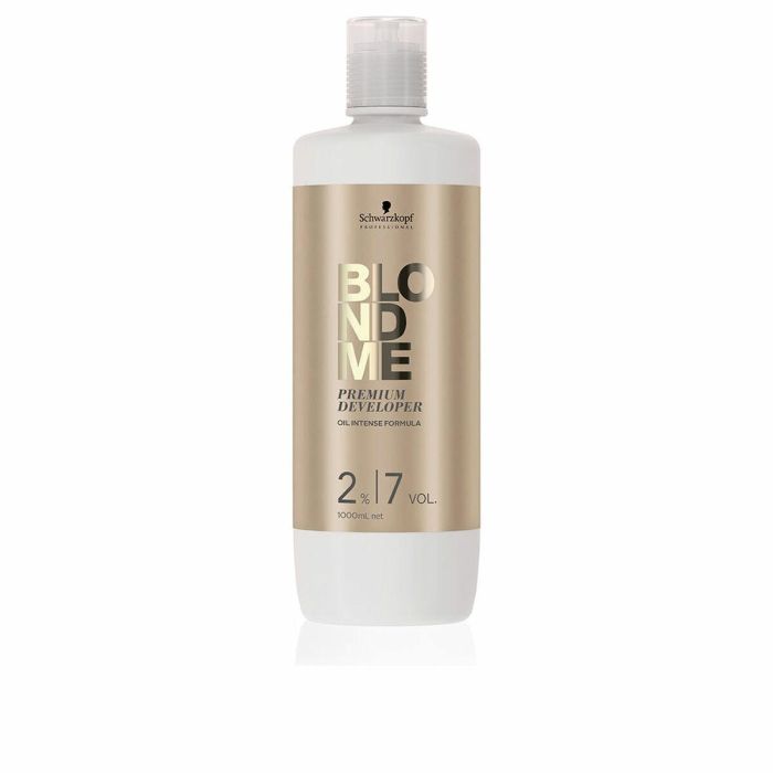 Schwarzkopf BLONDME Premium Developer 2% (7 Vol.) 1000ml – Revelador oleoso con Anti-Metal Bond Protection para rubios