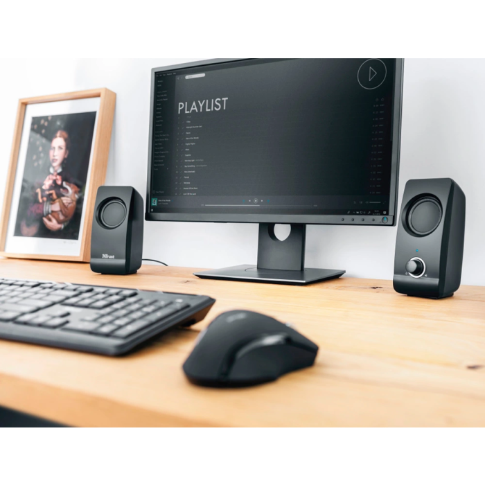 Trust Altavoces 2.0 Remo Speaker Set 8 W Rms Alimentados Por Usb Control Volumen Negro 3 Trust Altavoces 2.0 Remo Speaker Set 8 W Rms Alimentados Por Usb Control Volumen Negro 3