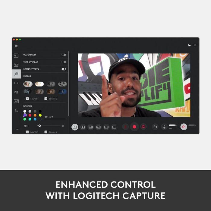Logitech StreamCam Cámara de Streaming Full HD 1080p a 60 fps USB-C para Twitch, YouTube, Compatible con OBS, XSplit 12 Logitech StreamCam Cámara de Streaming Full HD 1080p a 60 fps USB-C para Twitch, YouTube, Compatible con OBS, XSplit 12
