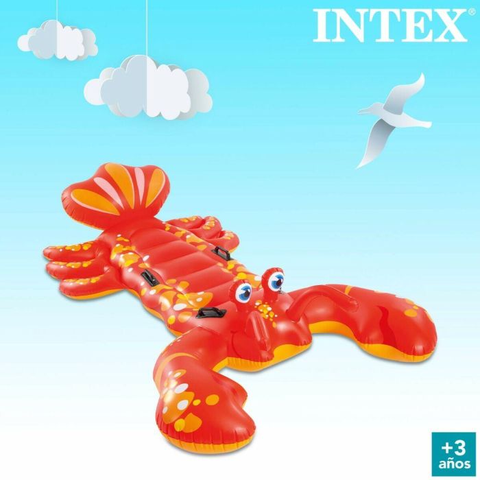 Figura Hinchable para Piscina Intex Langosta 137 x 50 x 213 cm (6 Unidades) 2