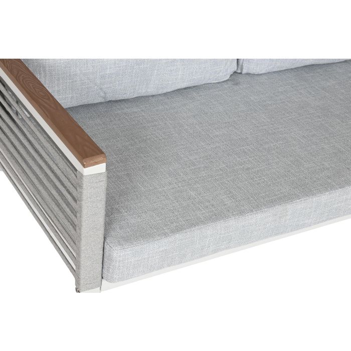 Sofa DKD Home Decor Blanco Blanco 69 x 79 x 128 cm Set de 5 3 Sofa DKD Home Decor Blanco Blanco 69 x 79 x 128 cm Set de 5 3