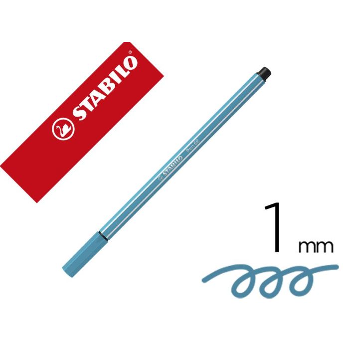 Stabilo Rotulador Pen 68 Azul Cobalto Caja 10 Ud