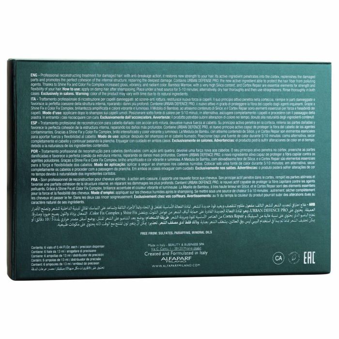 Alfaparf Semidilino Reconstruct Sos Emergeny Oil 6X13 ml 1 Alfaparf Semidilino Reconstruct Sos Emergeny Oil 6X13 ml 1