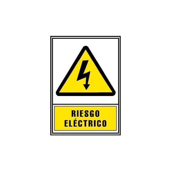 Archivo 2000 Señal "Riesgo Eléctrico" 210x297 PVC Amarillo Archivo 2000 Señal "Riesgo Eléctrico" 210x297 PVC Amarillo