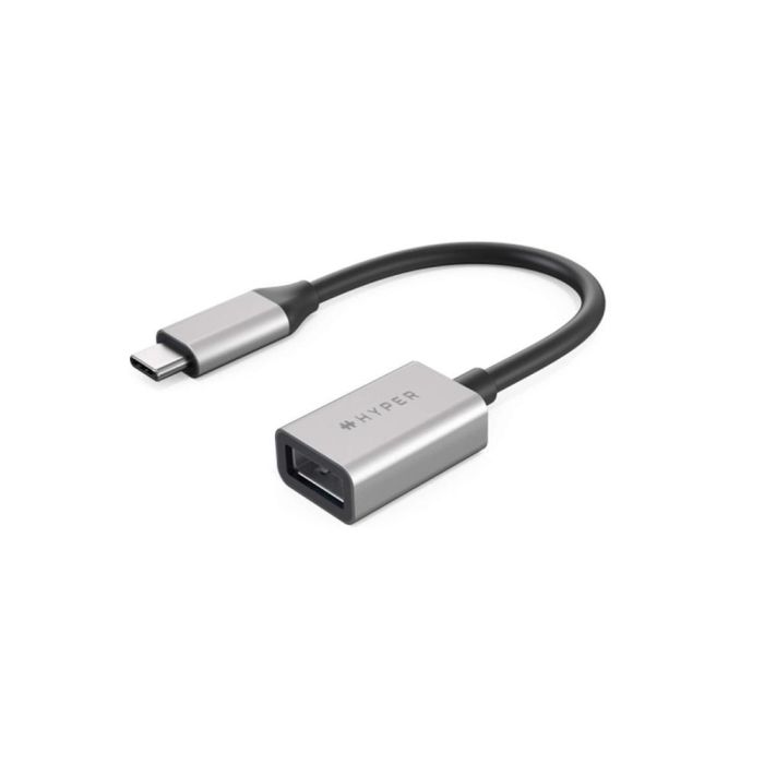 HYPER HD425D-GL cable USB 0,0176 m USB 3.2 Gen 2 (3.1 Gen 2) USB C USB A Negro, Plata HYPER HD425D-GL cable USB 0,0176 m USB 3.2 Gen 2 (3.1 Gen 2) USB C USB A Negro, Plata
