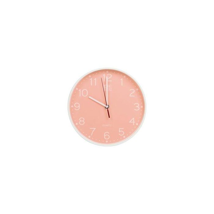 Reloj Pared Oxford Calm Naranja Analogico 25 Cm Ø (Pila Incluida)