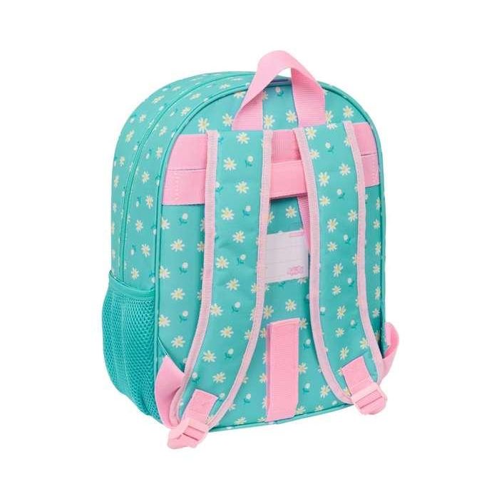 Mochila Escolar Peppa Pig Pretty flowers Amarillo Menta 26 x 34 x 11 cm 1 Mochila Escolar Peppa Pig Pretty flowers Amarillo Menta 26 x 34 x 11 cm 1