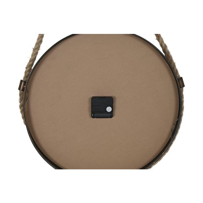 DKD Home Decor Reloj de Pared Loft Negro Dorado 8 x 71 x 43 cm (2 Unidades) 4
