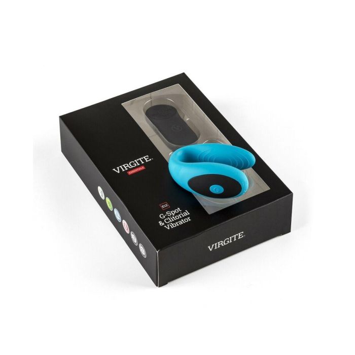 Vibrador para Parejas Virgite Azul 4 Vibrador para Parejas Virgite Azul 4