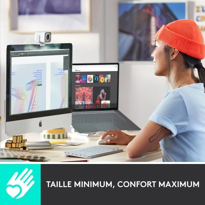 Logitech MX Keys Mini Teclado Inalambrico Compacto Retroiluminado para MAC, iOS, Windows, Linux, Android