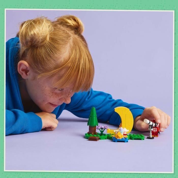 Lego Animal Crossing: Set 'Mirando las Estrellas con Estela' - Juego de Construcción Educativo para Niños y Niñas de 6 Años o Más 3