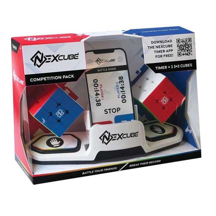 Nexcube cubo 3x3 pack con cronometro, en que tiempo resolverás el cubo? Nexcube cubo 3x3 pack con cronometro, en que tiempo resolverás el cubo?