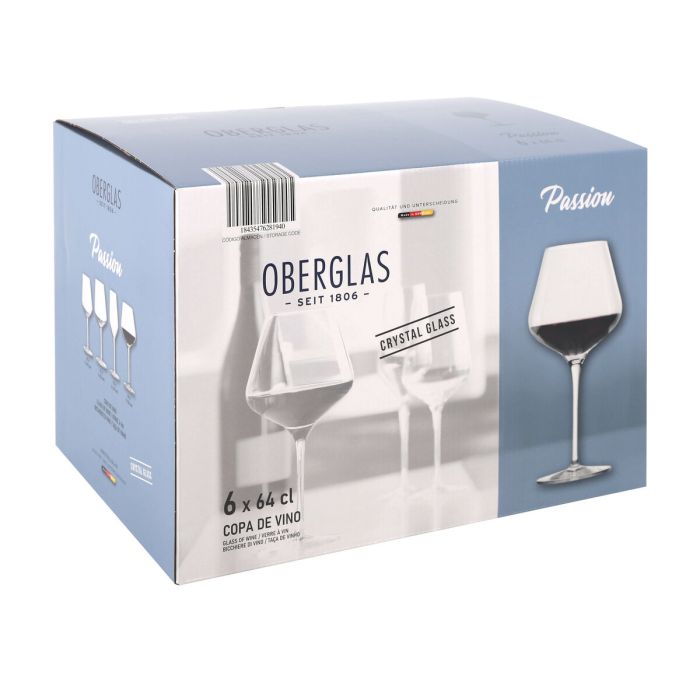 Set de copas de vino Inde Passion 640 ml 6 Piezas 3