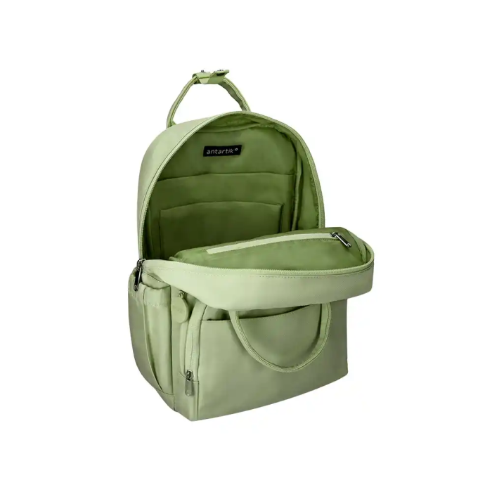 Antartik Glow Bags Mochila Antracita Acolchado Portátil 15' Verde 25L 440x33x115 mm 6