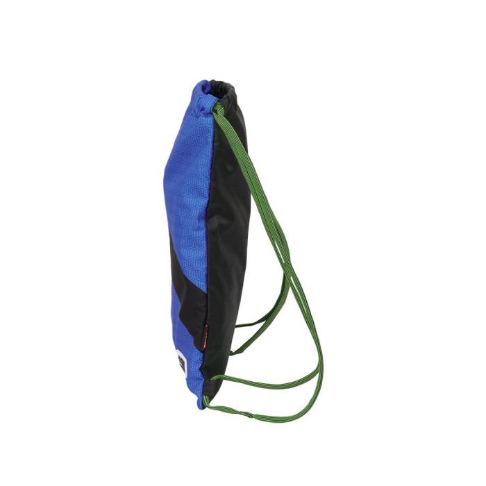 Bolsa Mochila con Cuerdas Kelme Royal Azul Negro 35 x 40 x 1 cm 2