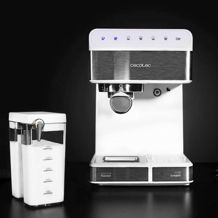 Cafetera Express de Brazo Cecotec 1350W 1,4 L Blanco 1,4 L 2 Cafetera Express de Brazo Cecotec 1350W 1,4 L Blanco 1,4 L 2