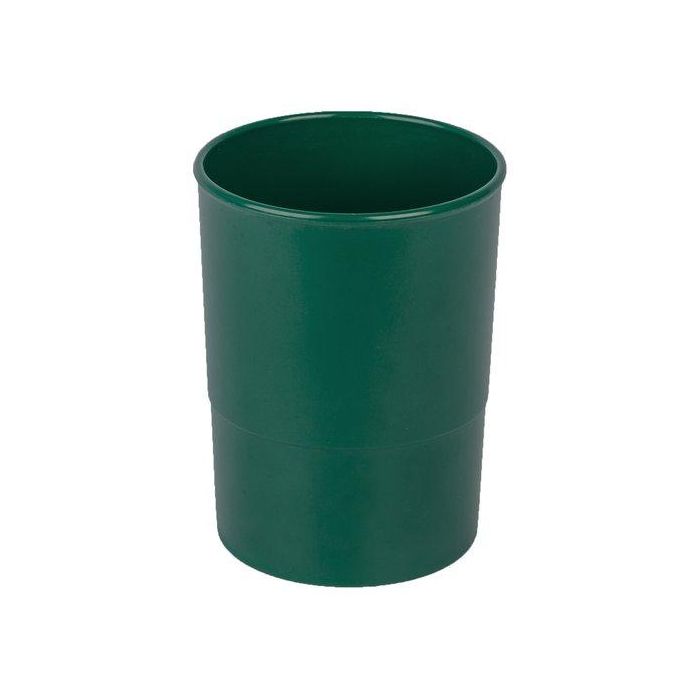 Porta Lapices Plastico Redondo Verde