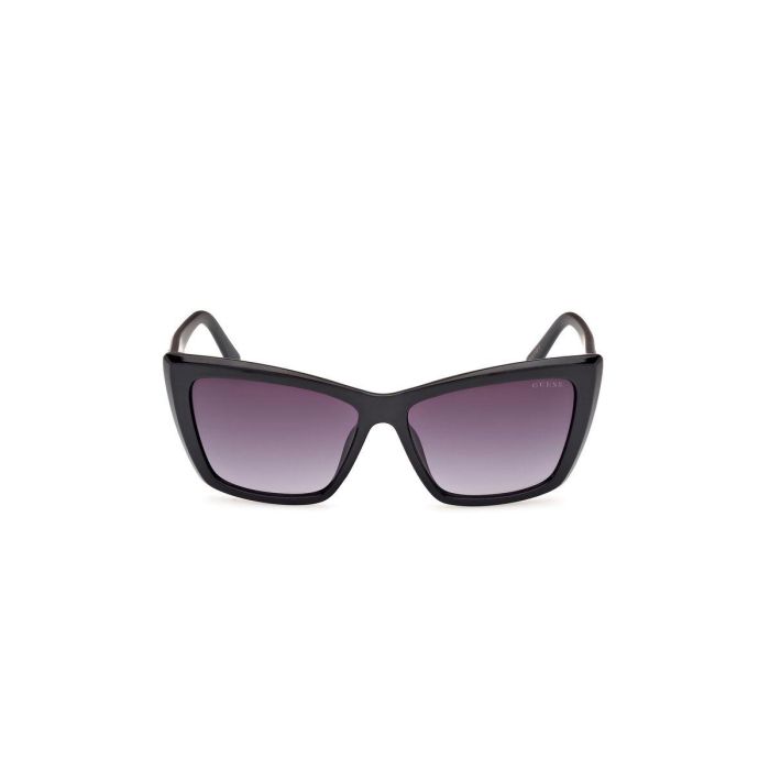 Guess Gafas GU00098 01B Gafas de Sol Mujer Forma Cat-eye de Lujo Montura Negro Brillante Cristales Gris Humo Degradado 55 mm 2 Guess Gafas GU00098 01B Gafas de Sol Mujer Forma Cat-eye de Lujo Montura Negro Brillante Cristales Gris Humo Degradado 55 mm 2