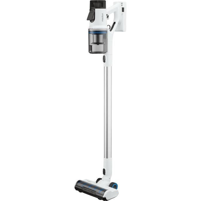 MEDION P400 W - Aspirador Escoba inalámbrico - Potencia de succión 26 kPa - Filtro HEPA - Accesorios integrados - 3 niveles de potencia 2 MEDION P400 W - Aspirador Escoba inalámbrico - Potencia de succión 26 kPa - Filtro HEPA - Accesorios integrados - 3 niveles de potencia 2