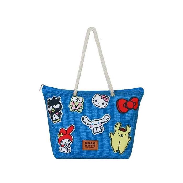 Karactermania Bolsa de Playa Soleil Hello Kitty Stickers 52x17x37 cm Poliéster 2 Karactermania Bolsa de Playa Soleil Hello Kitty Stickers 52x17x37 cm Poliéster 2