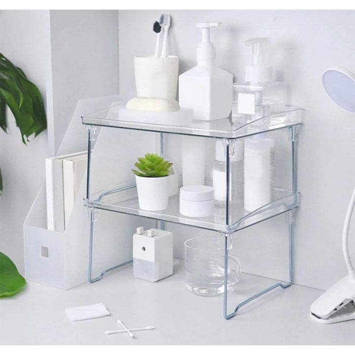 Confortime Estante Plegable, 31 cm de largo x 22 cm de ancho x 4 cm de alto (12 Unidades) 1 Confortime Estante Plegable, 31 cm de largo x 22 cm de ancho x 4 cm de alto (12 Unidades) 1