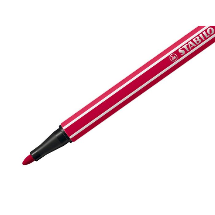 Stabilo Rotulador Pen 68 Rojo Oscuro Caja 10 Ud 3