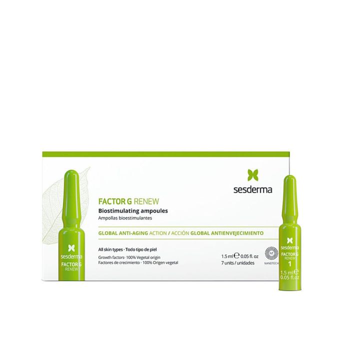 Sesderma Factor G Renew Ampollas Bioestimulantes 7 X 1,5 mL 1 Sesderma Factor G Renew Ampollas Bioestimulantes 7 X 1,5 mL 1