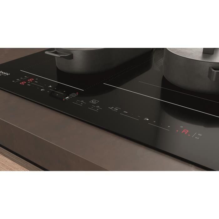 HOTPOINT HB2760BNE - Placa de inducción - 3 zonas - 7200W total - L 59 cm X D 51 cm - Negro 2 HOTPOINT HB2760BNE - Placa de inducción - 3 zonas - 7200W total - L 59 cm X D 51 cm - Negro 2