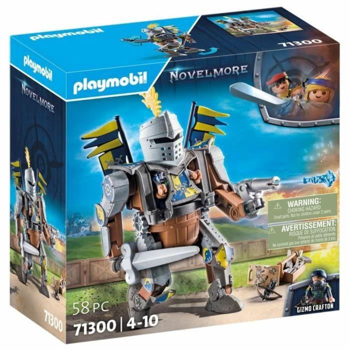 Playmobil 71300 Novelmore Gigante Luchador con Brazos y Piernas Móviles para Luchar contra Enemigos 0 Playmobil 71300 Novelmore Gigante Luchador con Brazos y Piernas Móviles para Luchar contra Enemigos 0