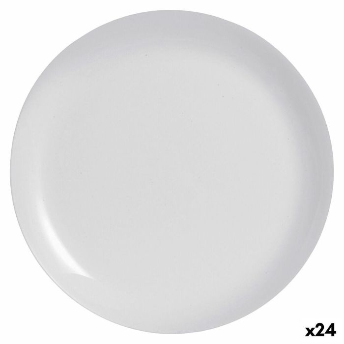 Plato Llano Luminarc Diwali Gris Vidrio Vidrio templado (Ø 27 cm) (24 Unidades) 0 Plato Llano Luminarc Diwali Gris Vidrio Vidrio templado (Ø 27 cm) (24 Unidades) 0