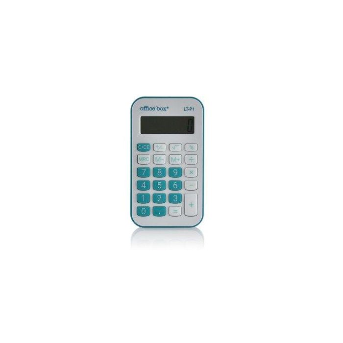 Calculadora De Bolsillo Office Box 8 Digitos Azul