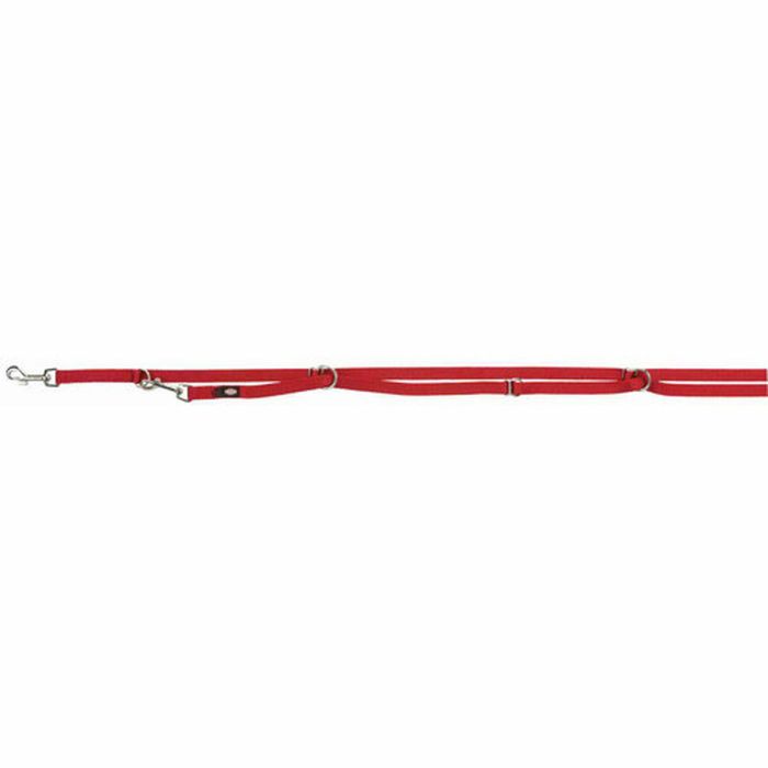 Ramal ajustable para perro Trixie Rojo XS/S 3