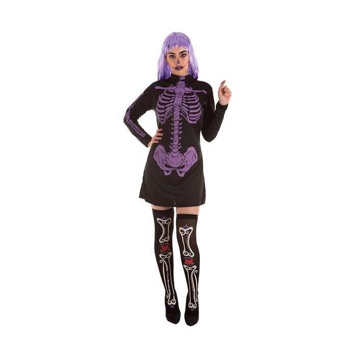 Disfraz adulto skeletina talla l Disfraz adulto skeletina talla l